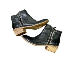 Bed Stu Black Ankle Boots